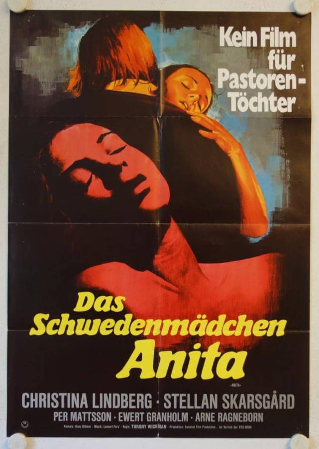 Anita original release german movie poster